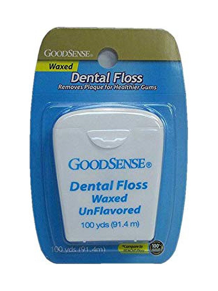 GoodSense® Waxed Dental Floss 100 Yards Case Pack 36