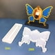 thumbnail image 5 of Molde de marco de fotos de resina con mariposa Gloria para fundición manualidades DIY, 5 of 9