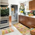thumbnail image 5 of Wooowa Easter Family Theme Kitchen Rug Set, for Cute Bunny Egg Pattern Entrance Hallway Floor Mat Decor, 5 of 6