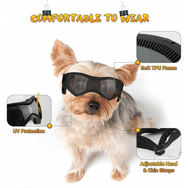 Dog sunglasses uv protection hot sale