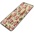 thumbnail image 6 of SKYSONIC Kitchen Rugs,Cute and Funny Santa Claus Non Slip Washable Cushioned Carpets Polyester AntiFatigue Comfort Porch Floor Mat Doormat Christmas Decoration 39×20 in, 6 of 7
