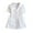 White, variant on HaiMao Kid's Notched Lapel Double Breasted Casual Blazer Dress White 9 Years(140)