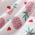 thumbnail image 6 of EnJoCho 2024 Clothing for Baby Baby Girls Straps Pineapple Print Romper Sunsuit Hat Bodysuit Baby Kids Trendy Cute Romper Clothing, 6 of 9