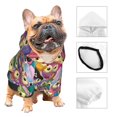 thumbnail image 3 of Balery Cute Cartoon Owls Sudadera con Capucha para Perros Pequeños – Ropa para Mascotas, Disfraz para Perros y Gatos, Ideal para Fiestas y Cosplay-Small, 3 of 7