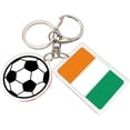 thumbnail image 1 of Yanonmyfd 2026 World Cup Soccer Keychain - 2026 World Cup Flag Keychain, Soccer Fan Gift & Souvenir (2PCS),Côte d'Ivoire, 1 of 48