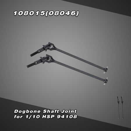108015(08046) Upgrade Part Stainless Steel Dogbone Shaft Joint Driveshaft for 1/10 HSP 94108 4WD Off-road Monster