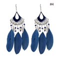 thumbnail image 2 of Boucles d'Oreilles Bohémiennes Style National Rétro Longues Pendentif Boucles d'Oreilles Déclaration, 2 of 9