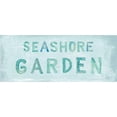 thumbnail image 3 of Nai, Danhui 18x10 Black Modern Framed Museum Art Print Titled - Seashore Garden Sign, 3 of 5