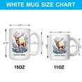 thumbnail image 5 of Personalized Cute Elk Coffee Mug – Custom Gift for Elk Lovers, Parents, Siblings, Kids – Perfect for Animal Enthusiasts – Ceramic Coffee Mug Available in 11oz, 5 of 6