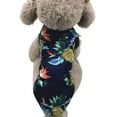 thumbnail image 1 of Ropa fina de verano para perros Camisa de manga corta con diseño de piña para mascotas Camisa hawaiana de playa para mascotas 618, 1 of 7