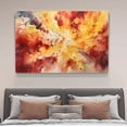 thumbnail image 4 of Vibrant Abstract Painting Fusing Red Yellows And Blue Evoking Energy And Motion Canvas Poster Bedroom Decor Sports Landscape Office Room Decor Gift,Frame-style,20x30inch(50x75cm), 4 of 8