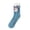 Blue&38#0813H, variant on Fabrcox Fuzzy Slipper Socks for Women, Cute Mid-Calf Non Slip Winter Warm Casual Christmas Pattern Indoor Floor Socks for Home Lounging (Purple)