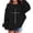 Black, variant on Mercatoo Girls Graphic Sweatshirt Cr𝗼𝘀s Heart Oversized Pullover Tops Soft Casual Cotton Crewneck Hoodies Y2𝗞 Streetwear Sweater Coat