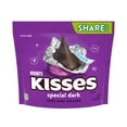 thumbnail image 2 of Hershey's Kisses SPECIAL DARK Mildly Sweet Chocolate Candy, Share Pack 10 oz, 2 of 9