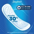 stayfree maxi regular pads for women, wingless, reliable protection and