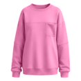 thumbnail image 3 of qafoshin Plus Size Sweatshirts for Women Oversized Pullover Long Sleeve Tops Crew Neck Basic Daily Tops, 3 of 6
