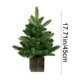thumbnail image 3 of Artificial Pre-Lit Tabletop Christmas Tree with Pine Cones Berries for Holiday Home Office Decor, Small Mini Desktop Xmas Tree with Warm White Lights for Indoor Festive Decorations, 3 of 8