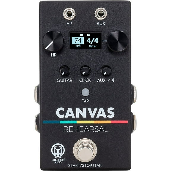 Walrus Audio Canvas Rehearsal Pedal Black