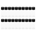 thumbnail image 2 of Botella de de 20 piezas con reductor de orificio y tapas, viales de aceite esencial Gorra clara + negra shamjiam Frascos de aceites esenciales, 2 of 9