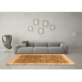 thumbnail image 3 of Ahgly Company Indoor Rectangle Oriental Orange Traditional Area Rugs, 7' x 9', 3 of 4