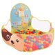 thumbnail image 3 of 2X Baby Ball Pool Baby Play Tent Portable Baby Ball Ocean Pool and Basketball Hoop Animal Theme, 3 of 5
