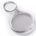 thumbnail image 2 of Set of 6 Personalized Photo Keychain, Round Transparent Photo Keychain with Ring for Double Sided Photos, Photo Keyring for Family, Friends, Gifts and, 2 of 5