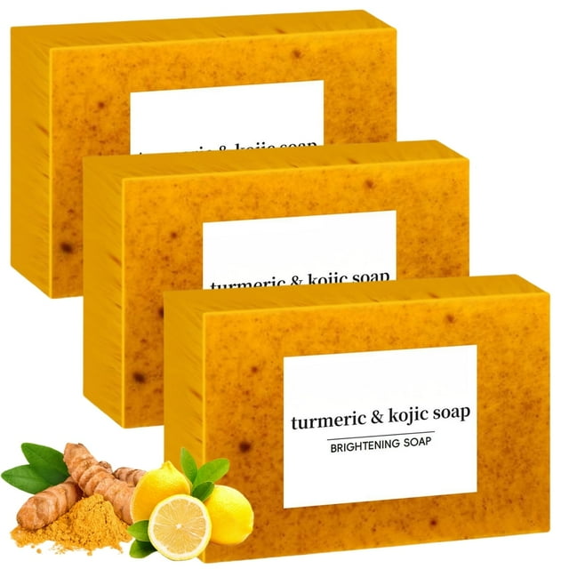 Jabón Peehss Limón Cúrcuma Kójic Honey Glow 100 g (x3)