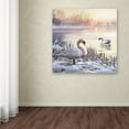 thumbnail image 3 of The Macneil Studio 'Winter Swans' Canvas Art, 3 of 3