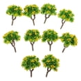 thumbnail image 2 of 10PCS Modelo de árboles para Paisaje de 1: 200 de Plástico Amarillo, 2 of 9