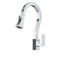 thumbnail image 1 of Digital Display Kitchen Faucet, Brushed 4 Functions Single Handle Pull Out Kitchen Sink Mixer Hot And Cold Water Taps ,Easy to Install, 1 of 7