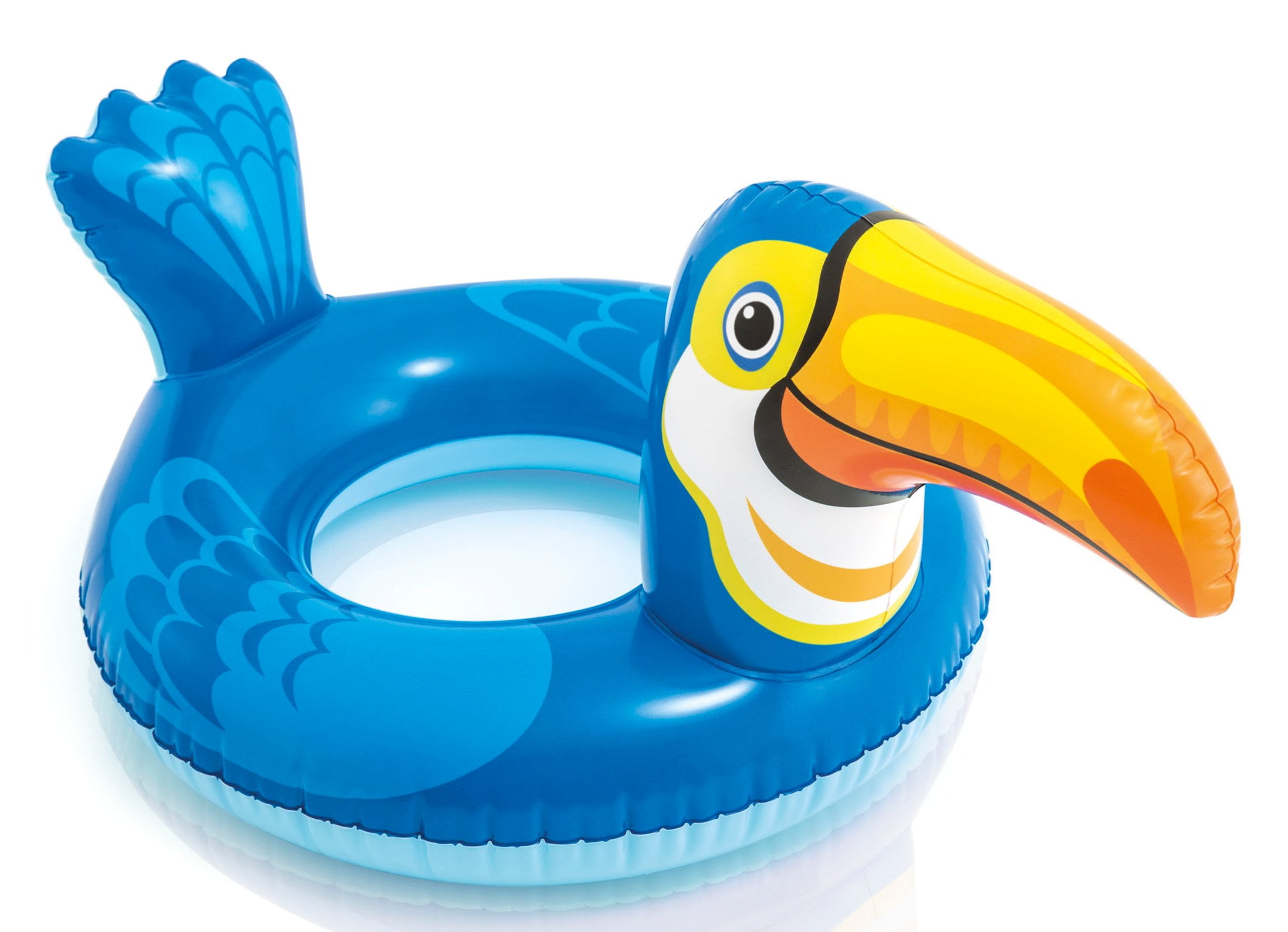 Intex Big Animal Swim Ring Kids Pool Float Tube Toucan Bird 