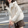 thumbnail image 2 of Veste d'Hiver à Capuche pour Femmes, Longue, Chaude, Isolée Thermiquement avec Poches pour Temps Froid, 2 of 4