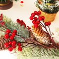 thumbnail image 4 of 20 Tiges Artificielles de Baies Rouges pour Décorations de Sapin de Noël, Artisanat, Mariage Jp, 4 of 5