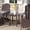 Dark Brown, variant on CostaElm Adirondack Outdoor Patio Side Table, All Weather HDPE End Table for Patio, Garden & Lawn, Black