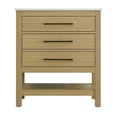 thumbnail image 5 of Elegant Kitchen and Bath 30 inch Single Bathroom Vanity in Honey Brown, 5 of 10