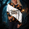 thumbnail image 6 of Godom Plus Size Hoodies for Women Halloween Long Sleeve Pullover Shirts Drawstring Tops S-5XL, 6 of 6