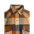 thumbnail image 6 of Ariat Men's Mohogany Shirt Haider Retro Fit Double Front Pockets (S41), 6 of 12