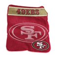 thumbnail image 1 of Logo Chair 627-26X 60 x 80 in. NFL San Francisco 49ers Raschel Throw, 1 of 1