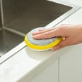 thumbnail image 3 of Wmool Sponges Dish Sponge For Washing Dishes Cleaning Sponges For Wet Scrubbers Side Rough and Dry, Scratch, Non, 3 of 8