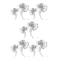 thumbnail image 2 of Auriculares con cable Seitruly deportivos portátiles para caminar Violeta 1 par, 2 of 6