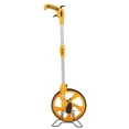 thumbnail image 1 of Distance Measuring Wheel, Aluminum Alloy and ABS Accurate Portable 0-9999.9m Range Measure Wheel  for School Activity, 1 of 7