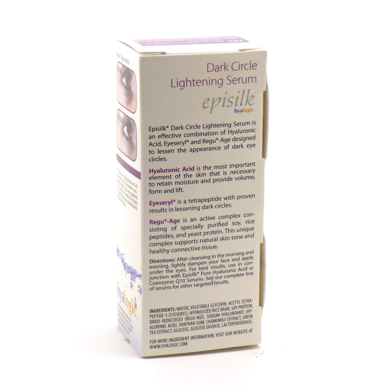 episilk dark circle lightening serum