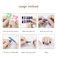 thumbnail image 4 of Pegatina Para Uñas De Punta Completa, Envolturas De Esmalte De Uñas Impermeables, Autoadhesivas Coloridas, Calcomanías De Envoltura Completa, Pedicura, Uñas De Los Pies Diy Para Mujeres Y Niñas Eigraketly CE008075-02, 4 of 6