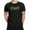Black-neon, variant on Staff T-Shirt Screen Printed Tee Printed Front & Back Staff Event Orange, Medium