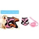 thumbnail image 5 of Arnés de malla para mascotas, chaleco ajustable para el pecho y la espalda, para perros y cachorros de 3 a 5 kg Rosa m, 5 of 9