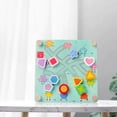 thumbnail image 4 of serony Kids Wooden Maze Game Math Toy Color Recognition Travel Toy for Toddler number shape, 4 of 8