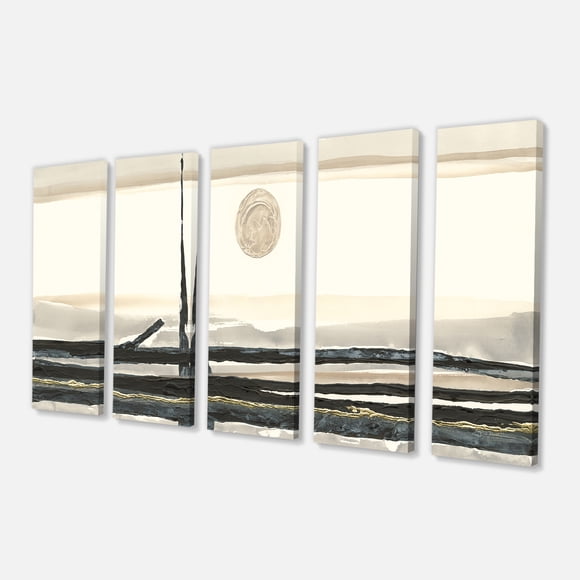 Designart - Forest Silhouette I - Modern Farmhouse Canvas Art