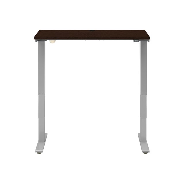 BBF Move 40 - Bureau Assis/debout - Rectangulaire - Cerisier Moka