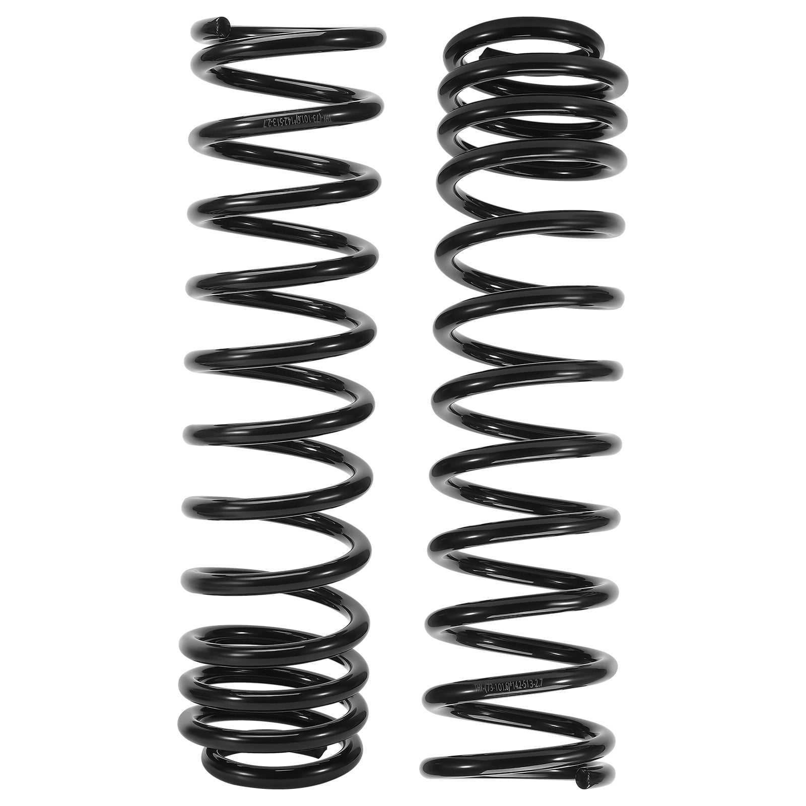 maXpeedingrods Front 3.5" Lift Coil Springs for Jeep Wrangler JKU 2007-2017, 4.5" Lift Coil Springs for Jeep Wrangler JK 2007-2017, Suspension Lift Kit, Set of 2
