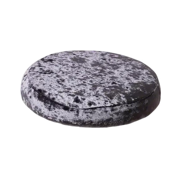 Elastic Velvet Round Stool Cover For 11-13.7Inch Diameter Stools Washable